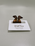 Brown Tortoiseshell Bow Claw Clip