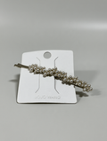 Silver Pearl Cluster Barrette